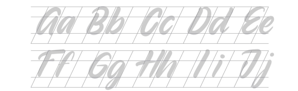 Ejercicios de Caligrafía para Adultos PDF. Planas para mejorar la let…   Fuentes de letras cursivas, Práctica de escritura cursiva, Escribir las  letras del alfabeto